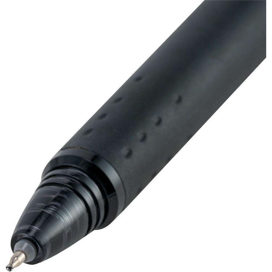 FriXion Synergy Clicker Erasable Gel Pen - Extra Fine Pen Point - 0.5 mm Pen Point Size - Retractable - Black - 12 / Dozen. Picture 10