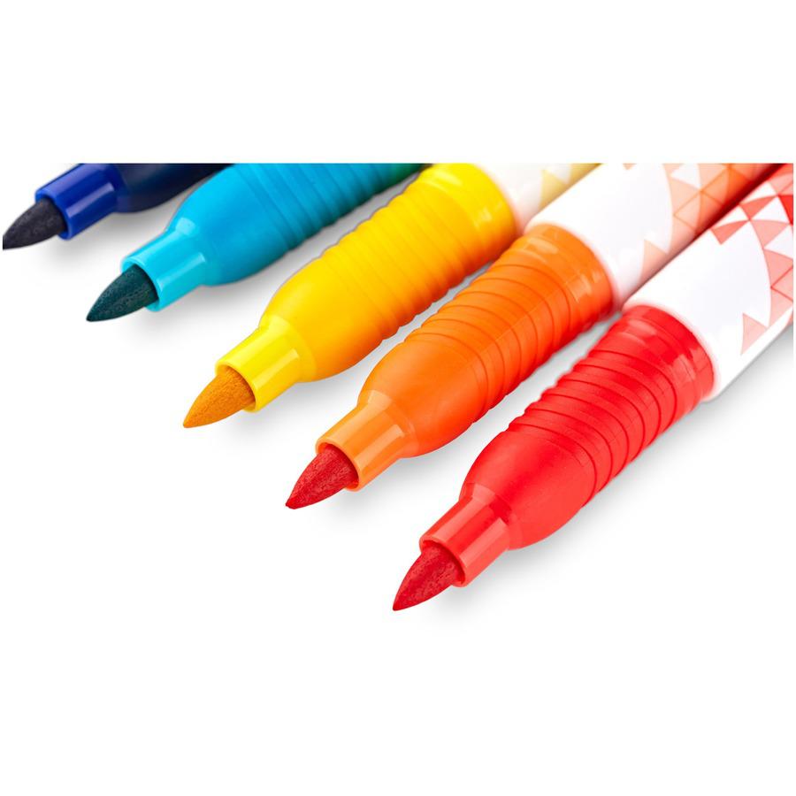Crayola Doodle Markers - Fine Marker Point - Multicolor - 12 /