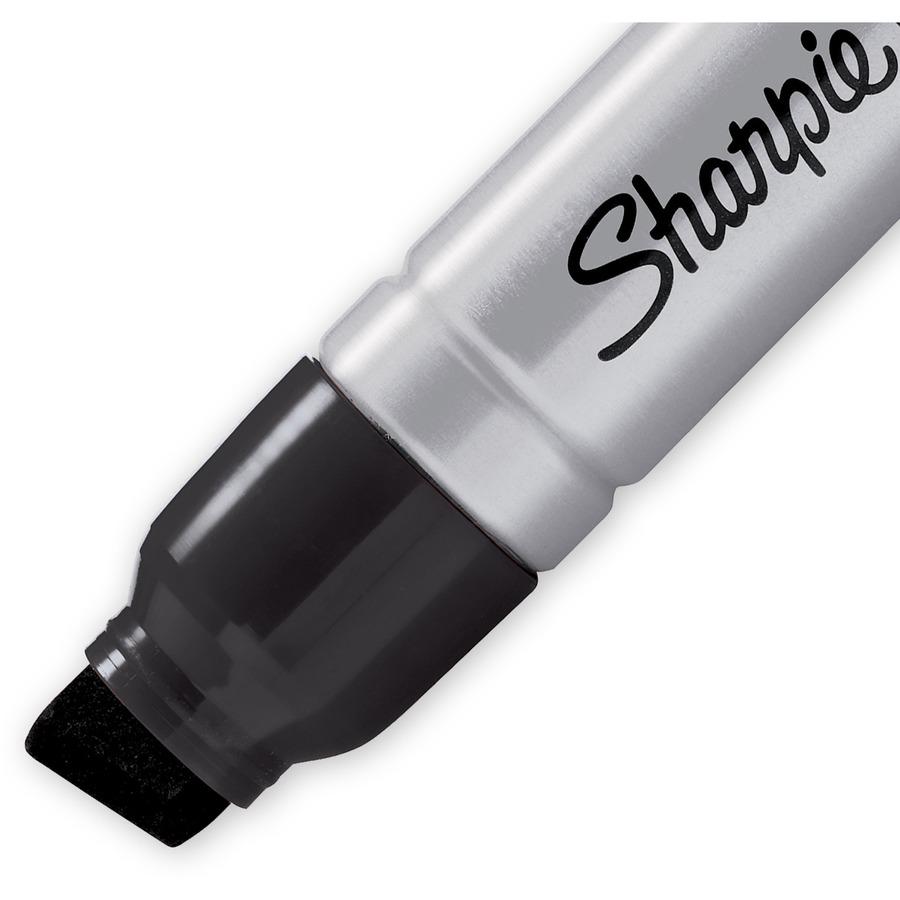 Sharpie Magnum Permanent Markers - Bold, Extra Wide Marker Point - Chisel Marker Point Style - Black - 2 / Bundle. Picture 7