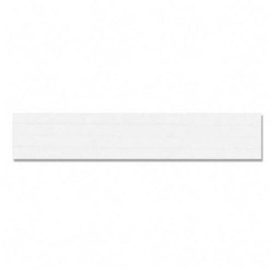 Pacon Sentence Strips - 3"H x 24"W - Dual-Sided - 1.5" Rule/Single Line Rule - 100 Strips/Pack - White. Picture 3