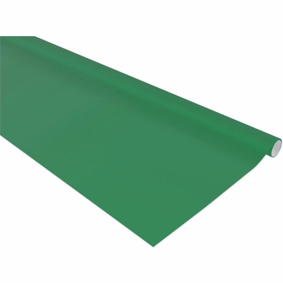 Fadeless Bulletin Board Art Paper - ClassRoom Project, Home Project, Office Project - 48"Width x 50 ftLength - 50 lb Basis Weight - 1 / Roll - Dark Green - Sulphite. Picture 6