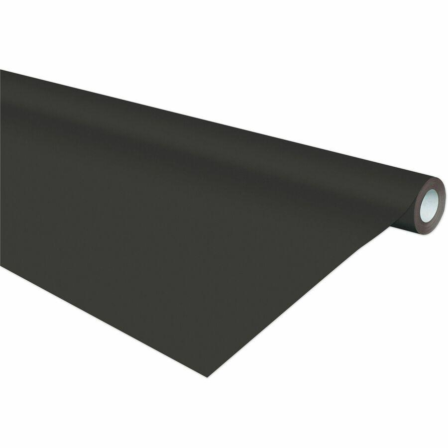 Fadeless Bulletin Board Art Paper - ClassRoom Project, Home Project, Office Project - 48"Width x 50 ftLength - 1 / Roll - Black. Picture 10