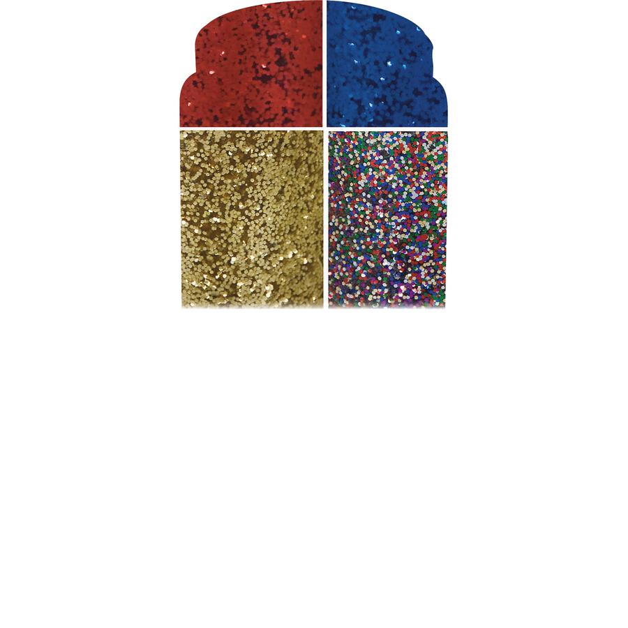 Spectra Glitter Sparkling Crystals - 16 oz - 1 Each - Red. Picture 2
