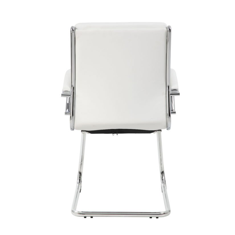 Boss Executive CaressoftPlus™ Chair with Metal Chrome Finish - Guest Chair. Picture 3