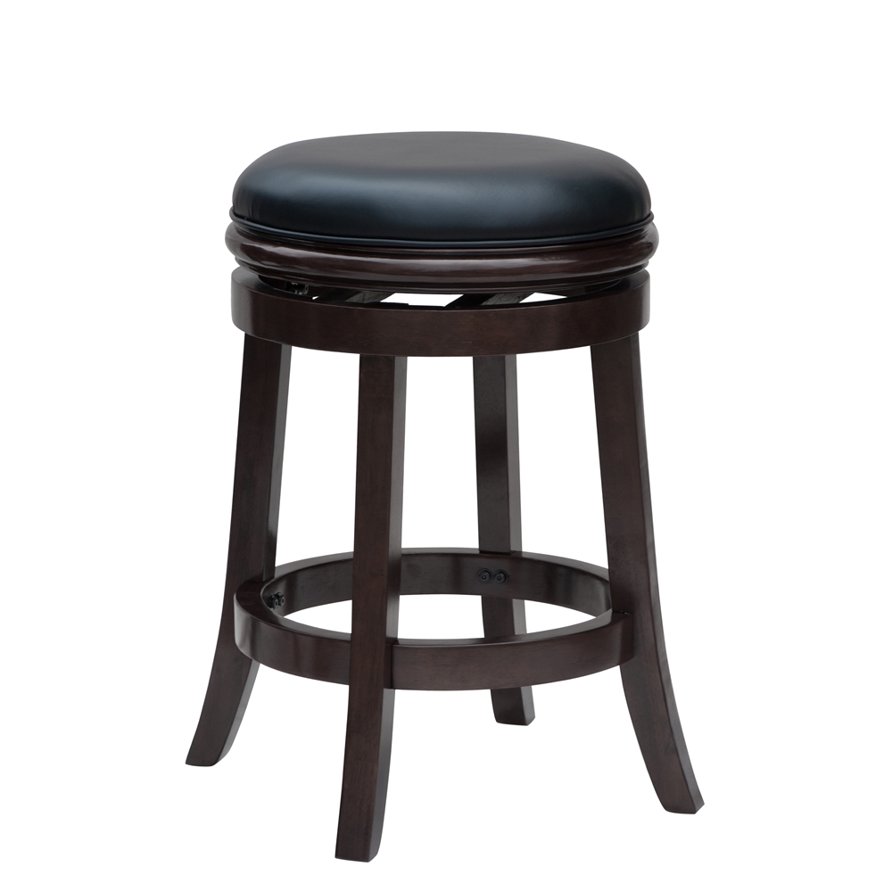24" Boraam Backless Counter Stool, Cappuccino. The main picture.