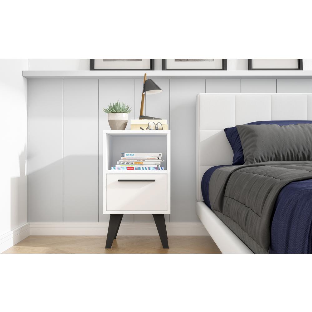 Amsterdam Nightstand 1.0 in White. Picture 2