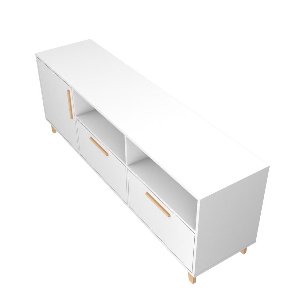 Herald 53.15" TV Stand in White. Picture 9