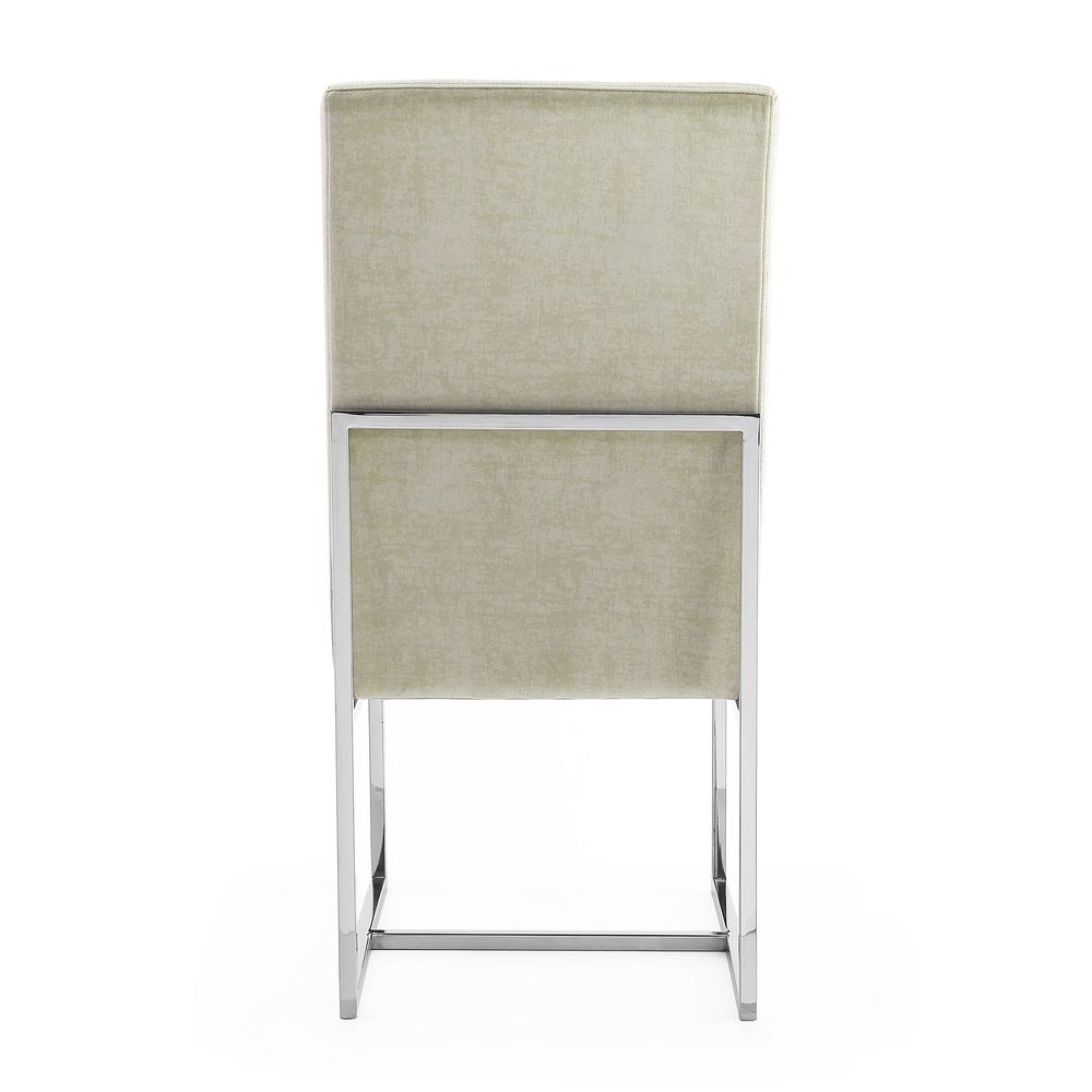Element Velvet Dining Chair in Champagne (Set of 2). Picture 7