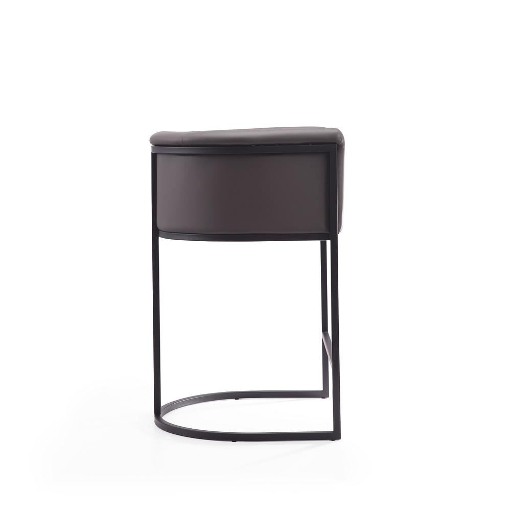 Cosmopolitan Counter Stool in Pebble and Black (Set of 3). Picture 4