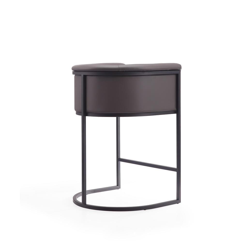 Cosmopolitan Counter Stool in Pebble and Black (Set of 3). Picture 5