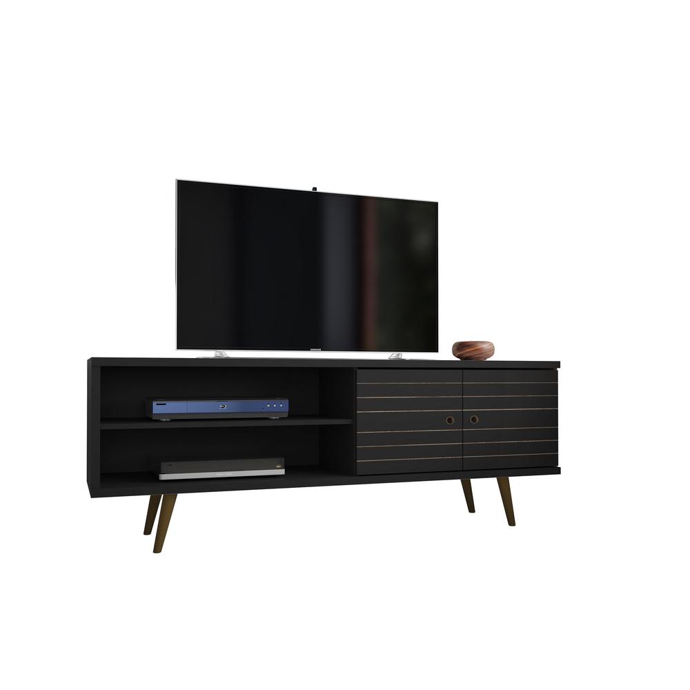 Liberty TV Stand 62.99 in Black. The main picture.