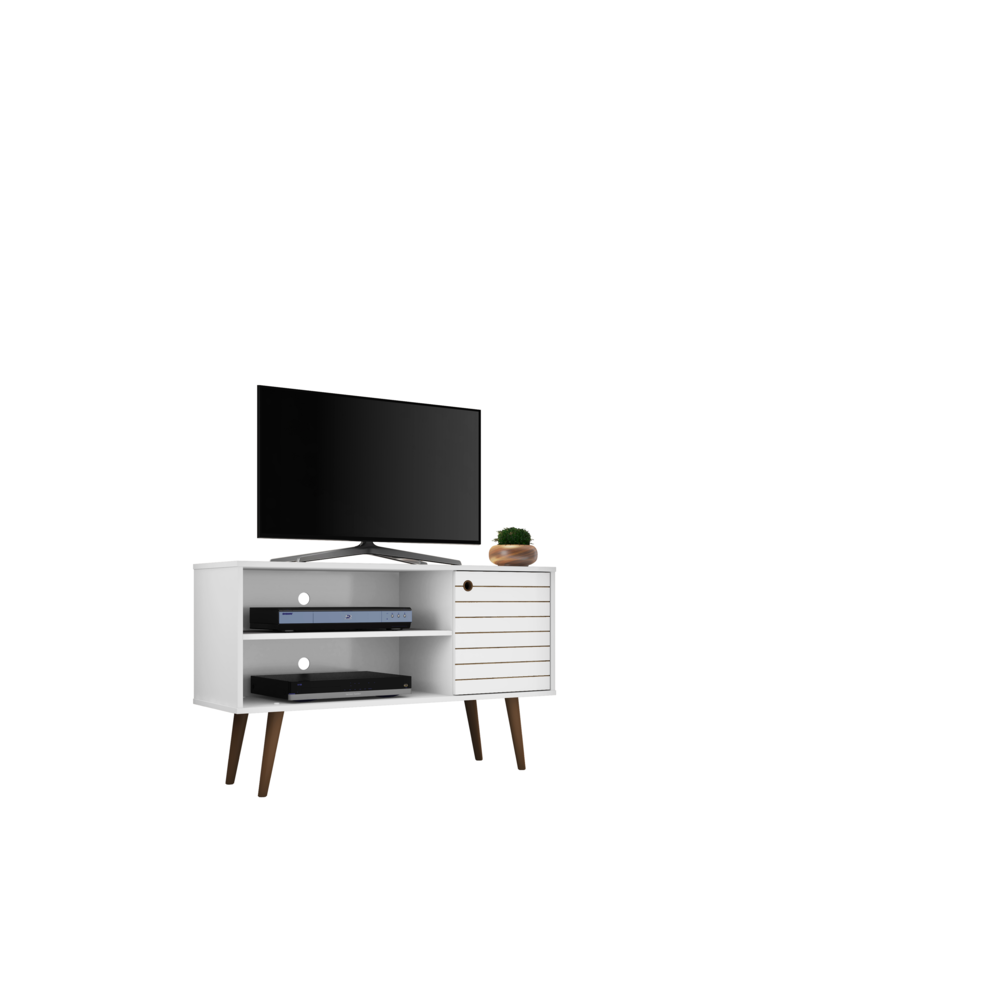 Liberty TV Stand 42.52 in White. Picture 8