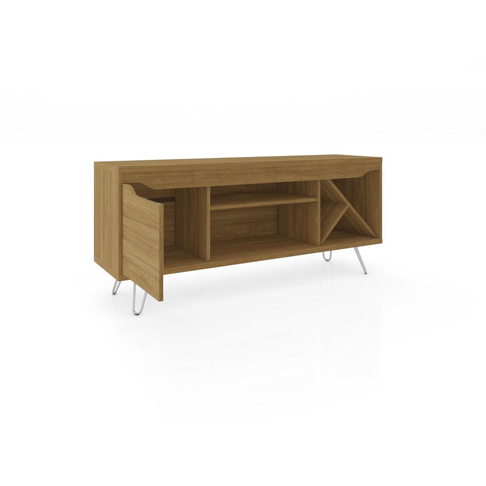Baxter 53.54" TV Stand in Cinnamon. Picture 4