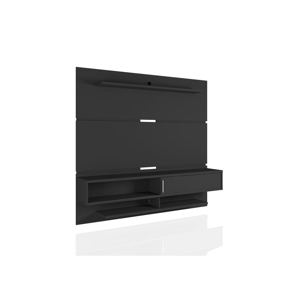 Astor 70.86 Floating Entertainment Center in Black. Picture 4