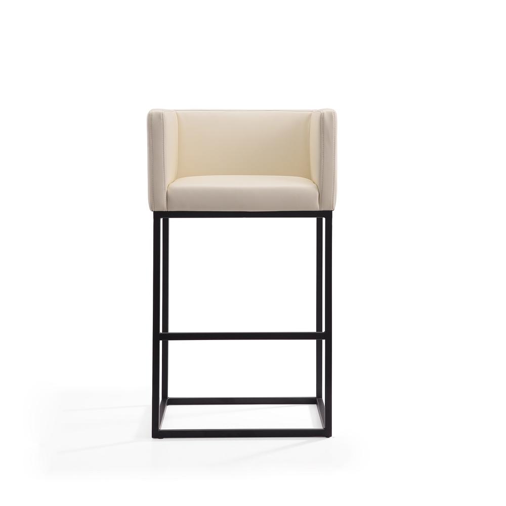 Embassy Barstool in Cream and Black (Set of 2). Picture 4