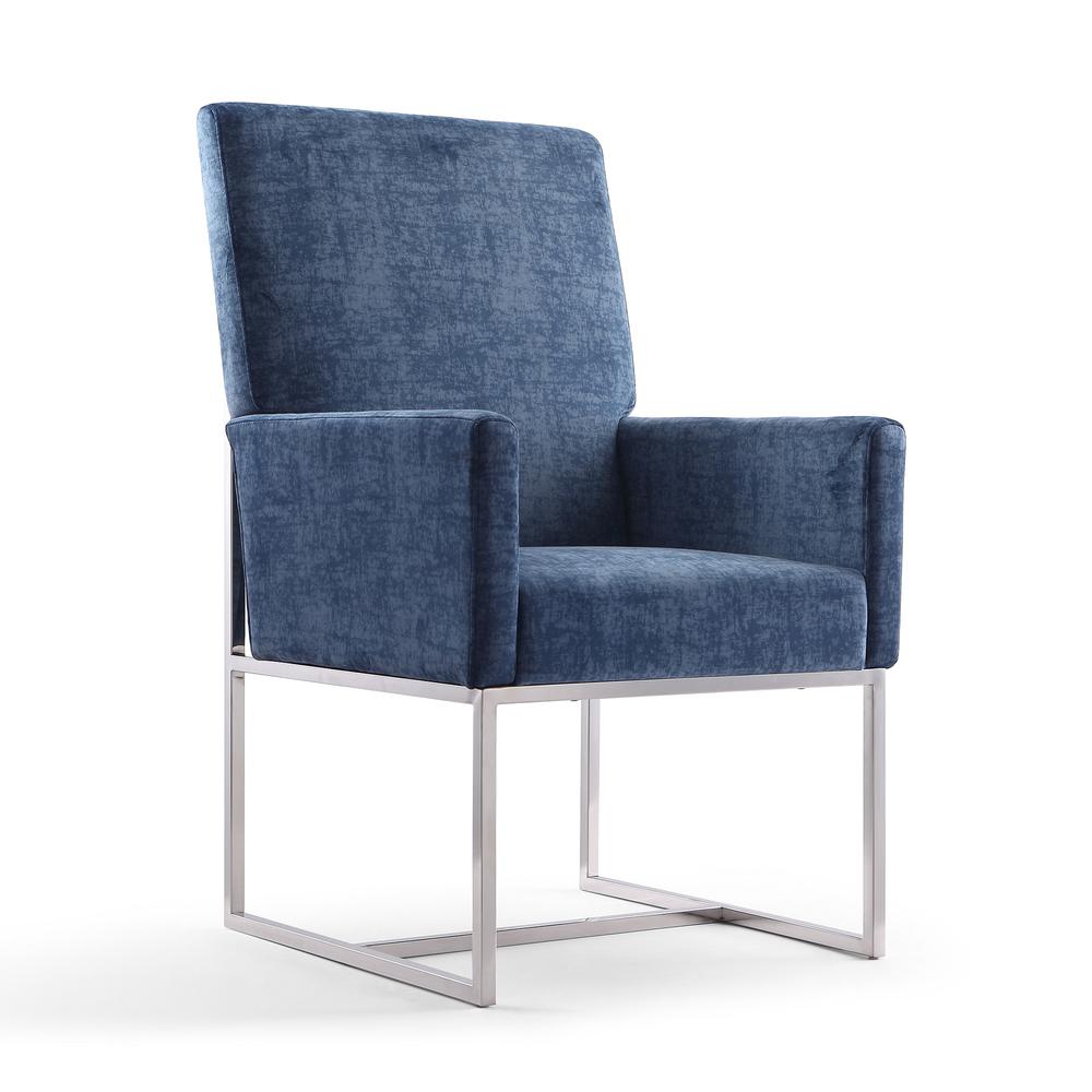 Element Dining Armchair in Blue (Set of 2). Picture 3