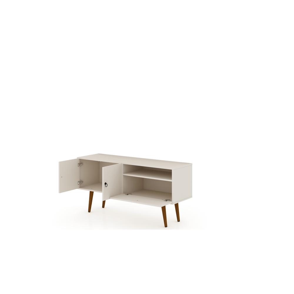 Tribeca 53.94 TV Stand in Off White. Picture 5