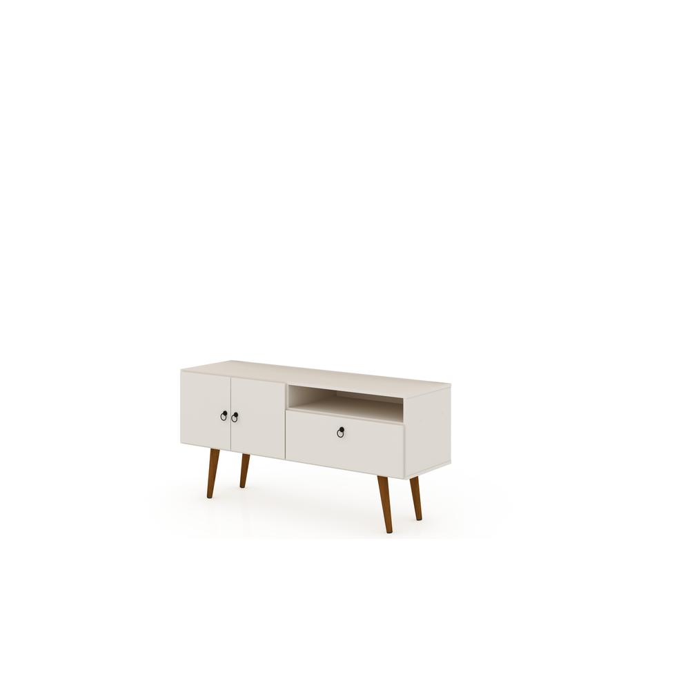 Tribeca 53.94 TV Stand in Off White. Picture 6
