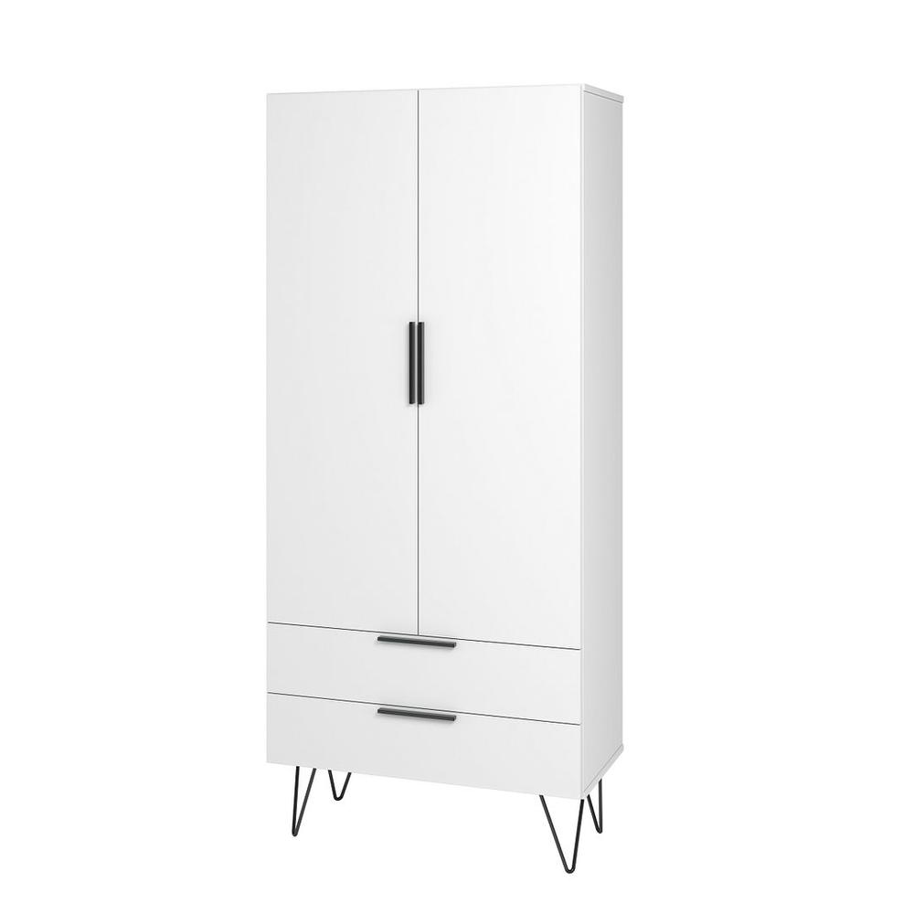 Beekman 67.32 Tall Cabinet with 6 Shelves in White. The main picture.