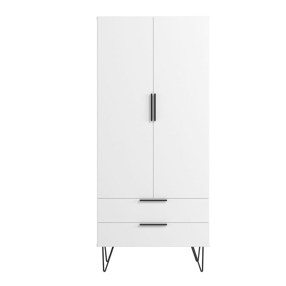 Beekman 67.32 Tall Cabinet with 6 Shelves in White. Picture 5