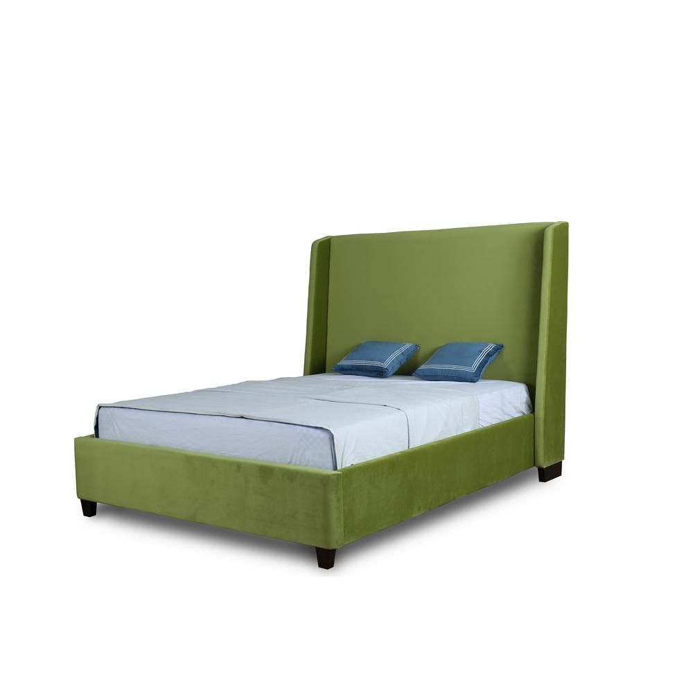 Parlay Full-Size Bed in Pine Green. Picture 1