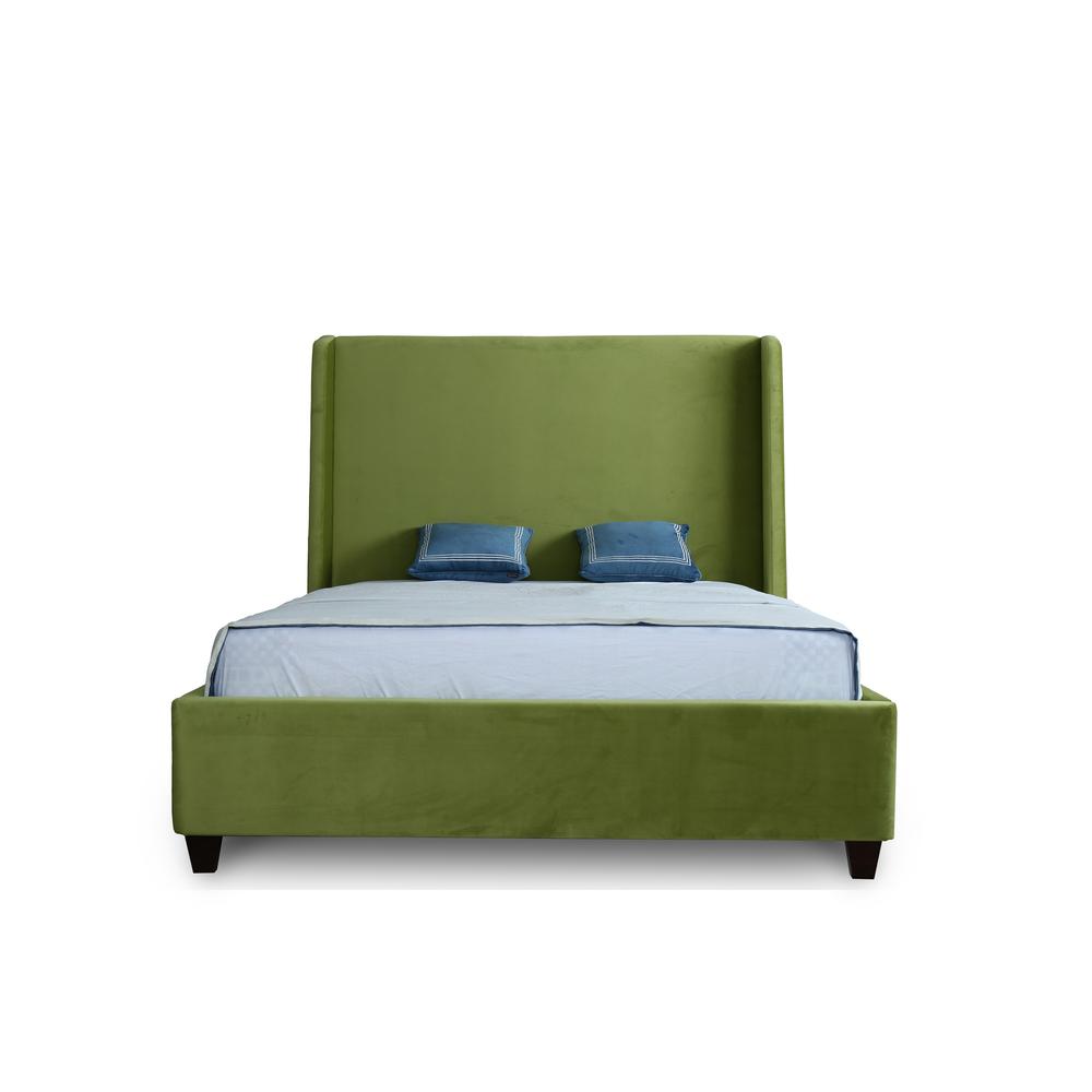 Parlay Full-Size Bed in Pine Green. Picture 4