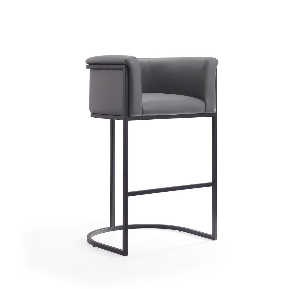 Cosmopolitan Barstool in Grey and Black. Picture 2