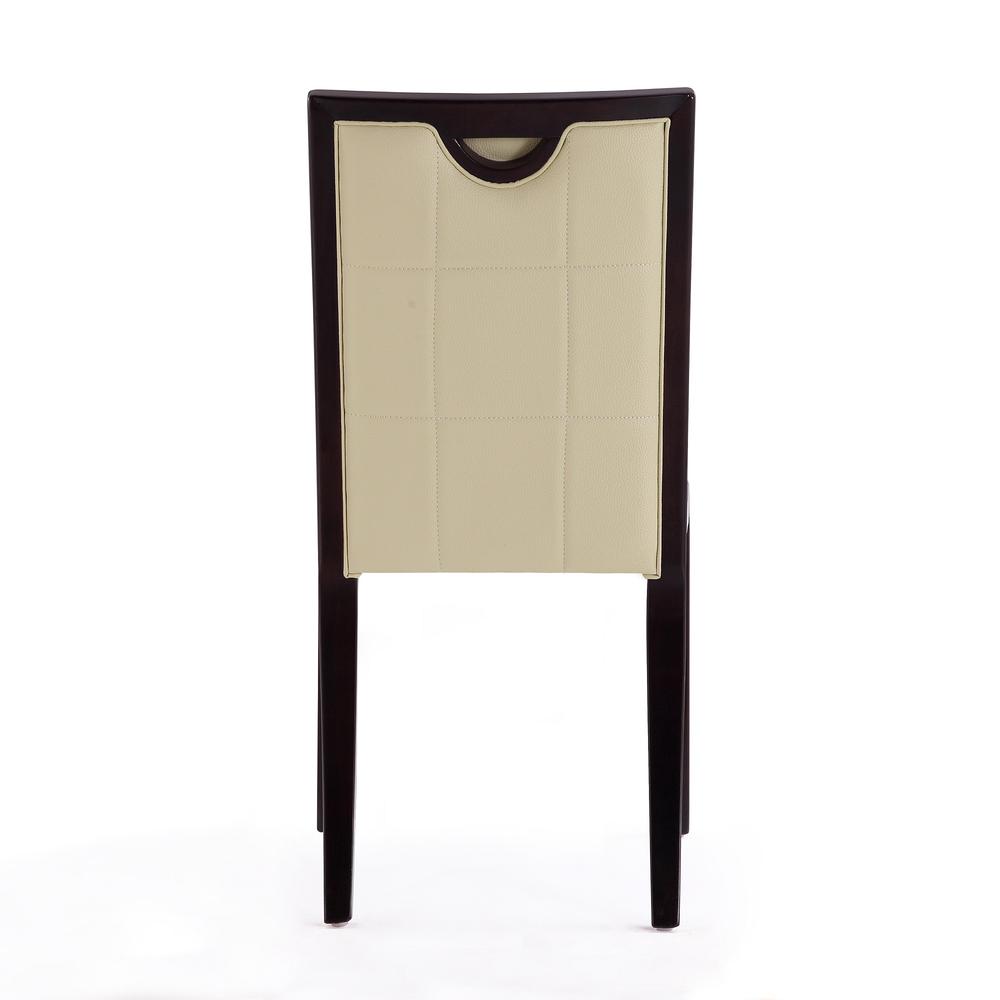 Executor Dining Chairs (Set of Two) in Cream and Walnut. Picture 6