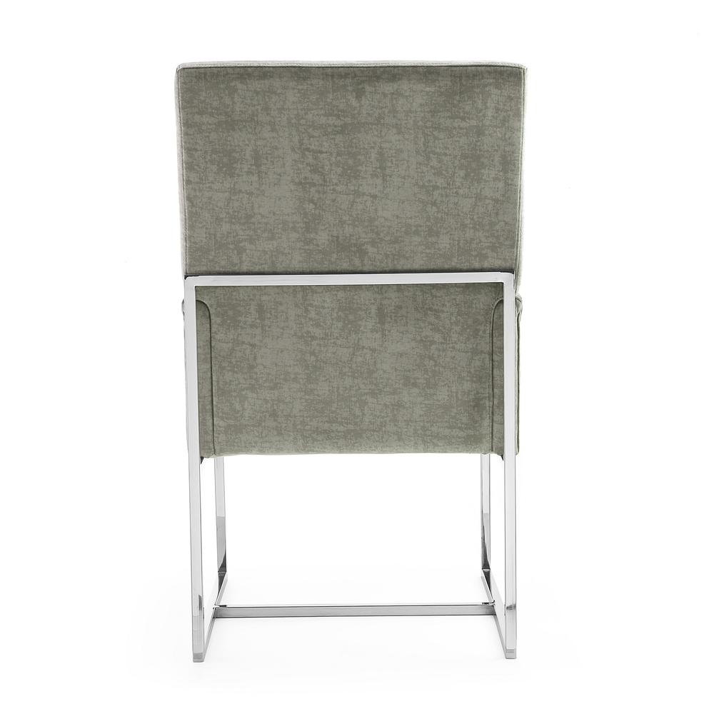 Element Dining Armchair in Steel. Picture 7