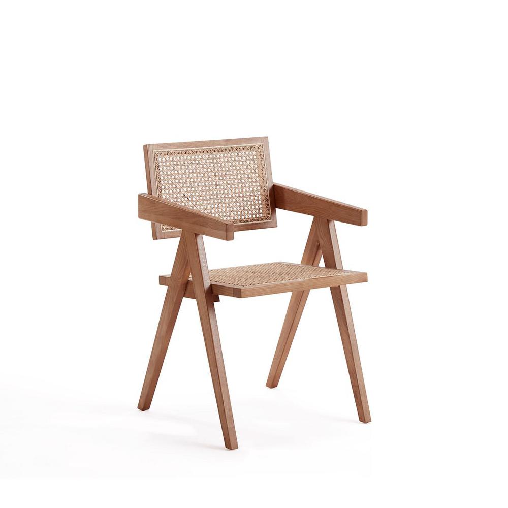 Hamlet Dining Arm Chair in Nature Cane. The main picture.