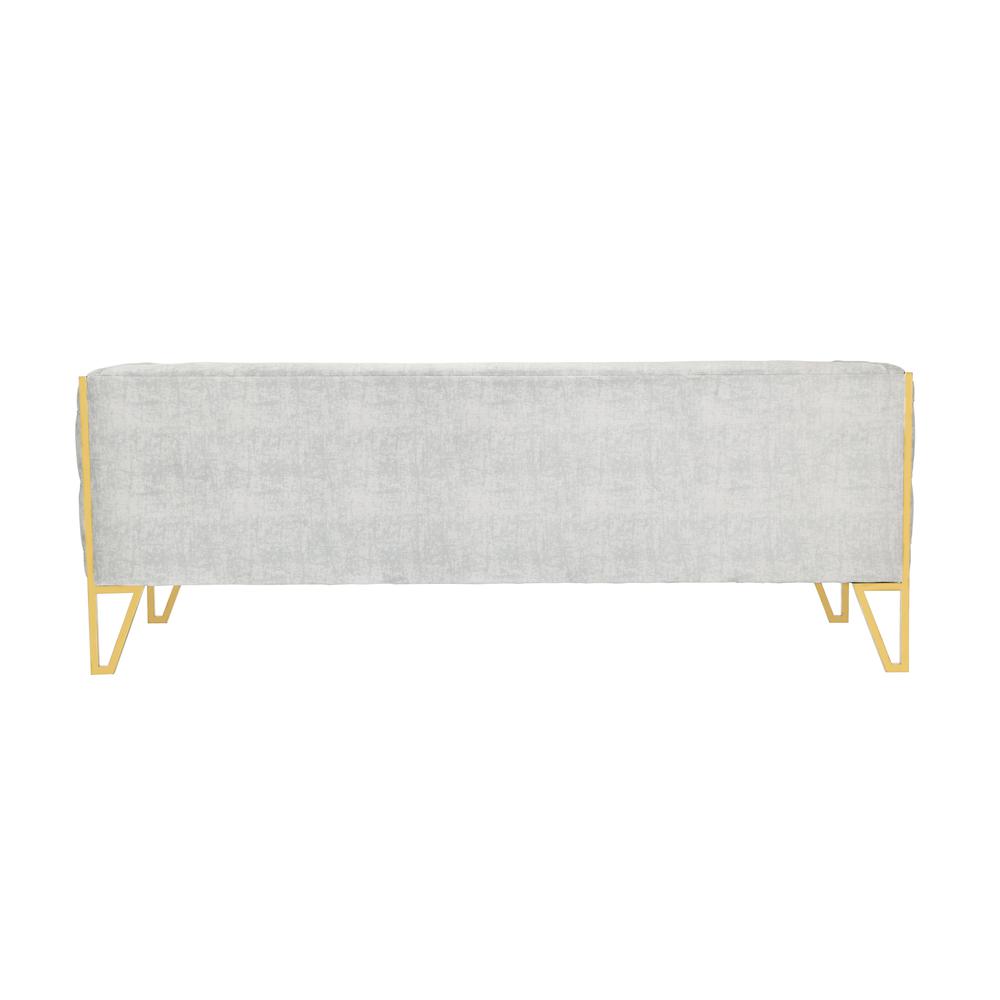 Vector Sofa in Grey and Gold. Picture 6