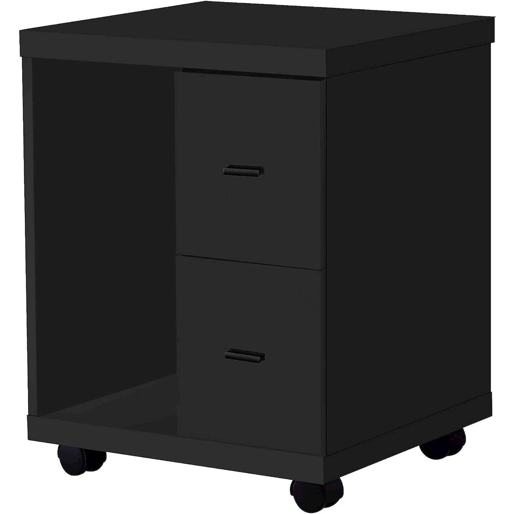 Drawer Computer Stand/Castor in Black. Picture 2