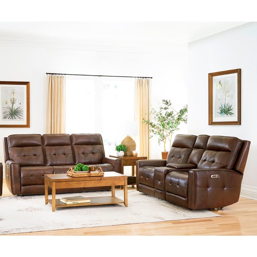 Parker Living Canterbury - Acorn Power Reclining Zero Gravity Sofa and Loveseat. Picture 3