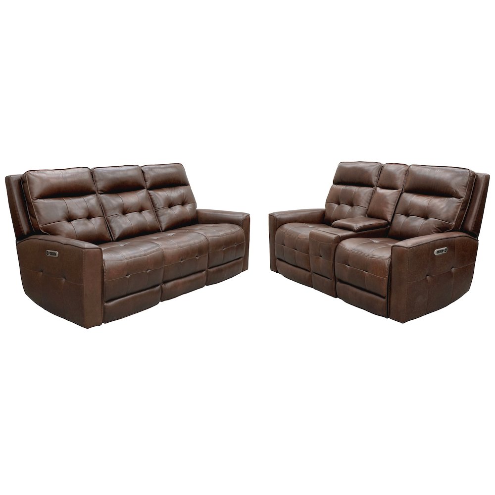 Parker Living Canterbury - Acorn Power Reclining Zero Gravity Sofa and Loveseat. Picture 1