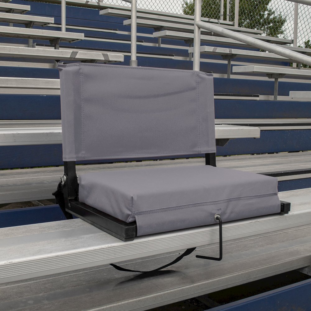 Stadium Chairs for Bleachers with Back Support. Picture 7