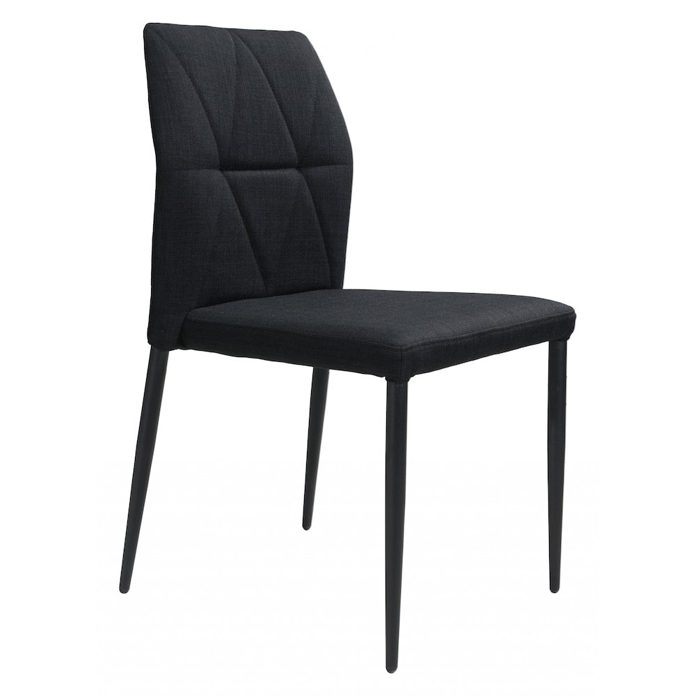 Revolution Dining Chair (Set of 4) Black Black. Picture 1