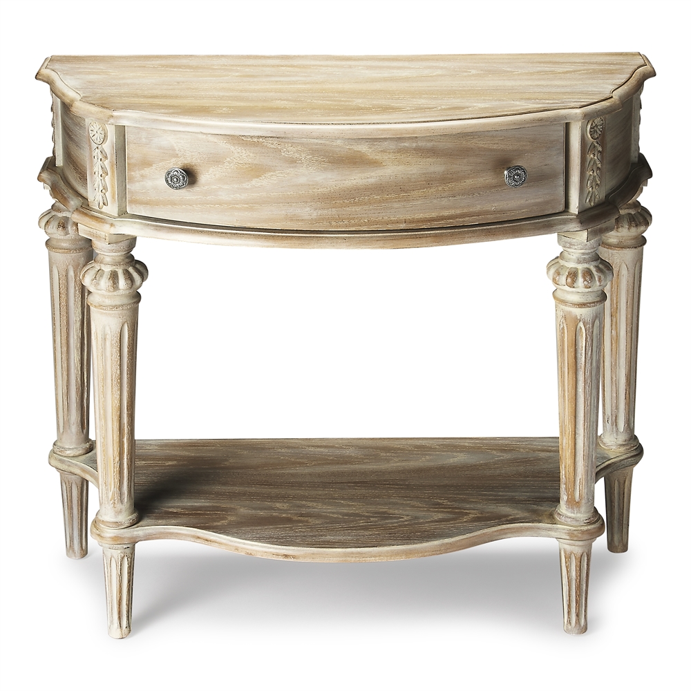 Halifax Driftwood Console Table, Driftwood. Picture 1