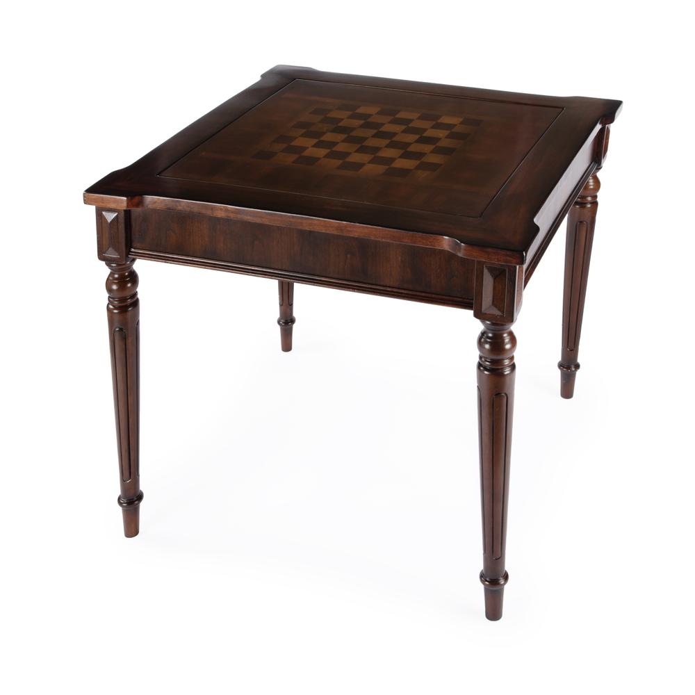 Company Vincent Multi-Game Card Table, Dark Brown. Picture 1