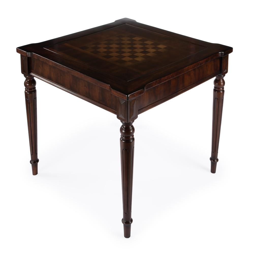 Company Vincent Multi-Game Card Table, Dark Brown. Picture 3