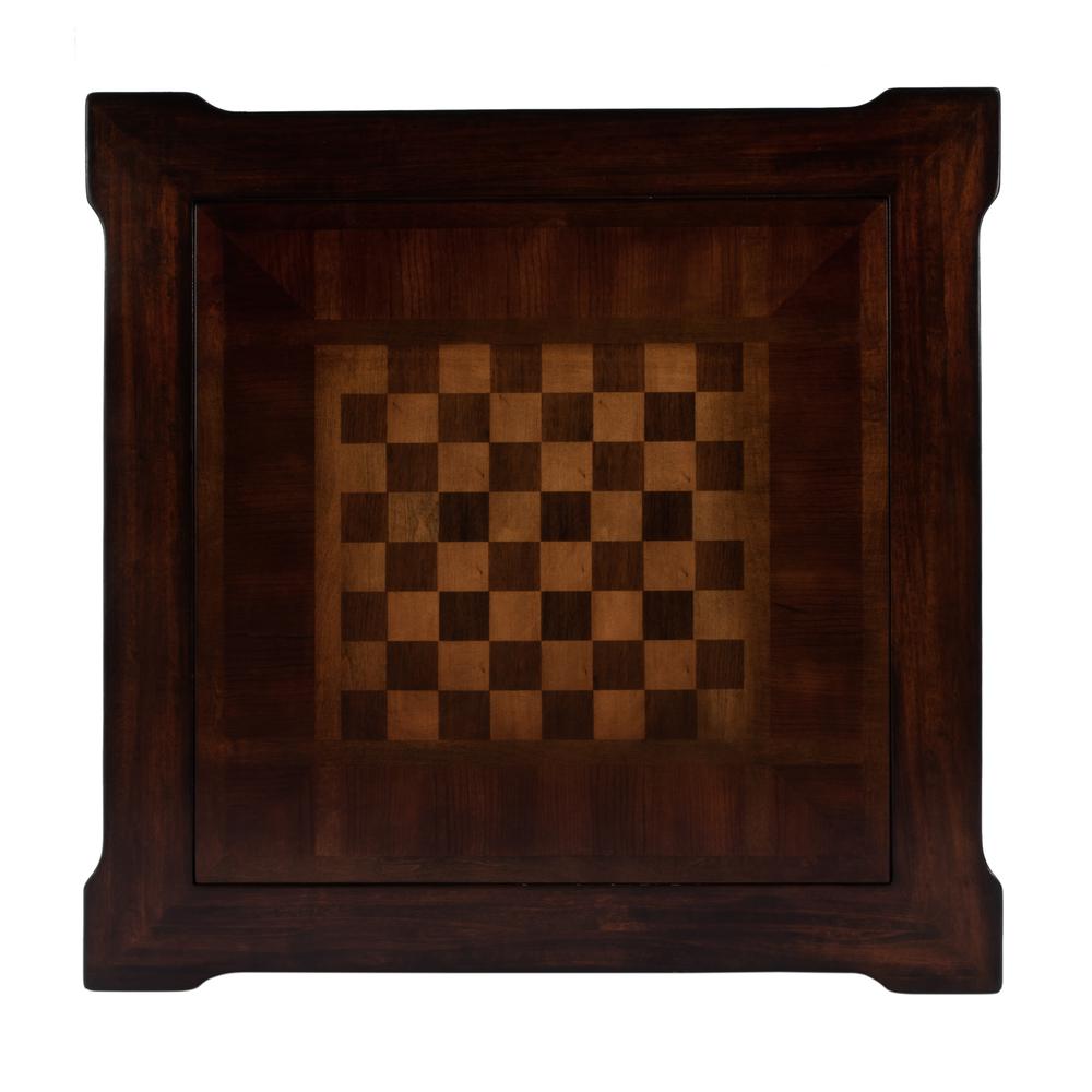 Company Vincent Multi-Game Card Table, Dark Brown. Picture 5