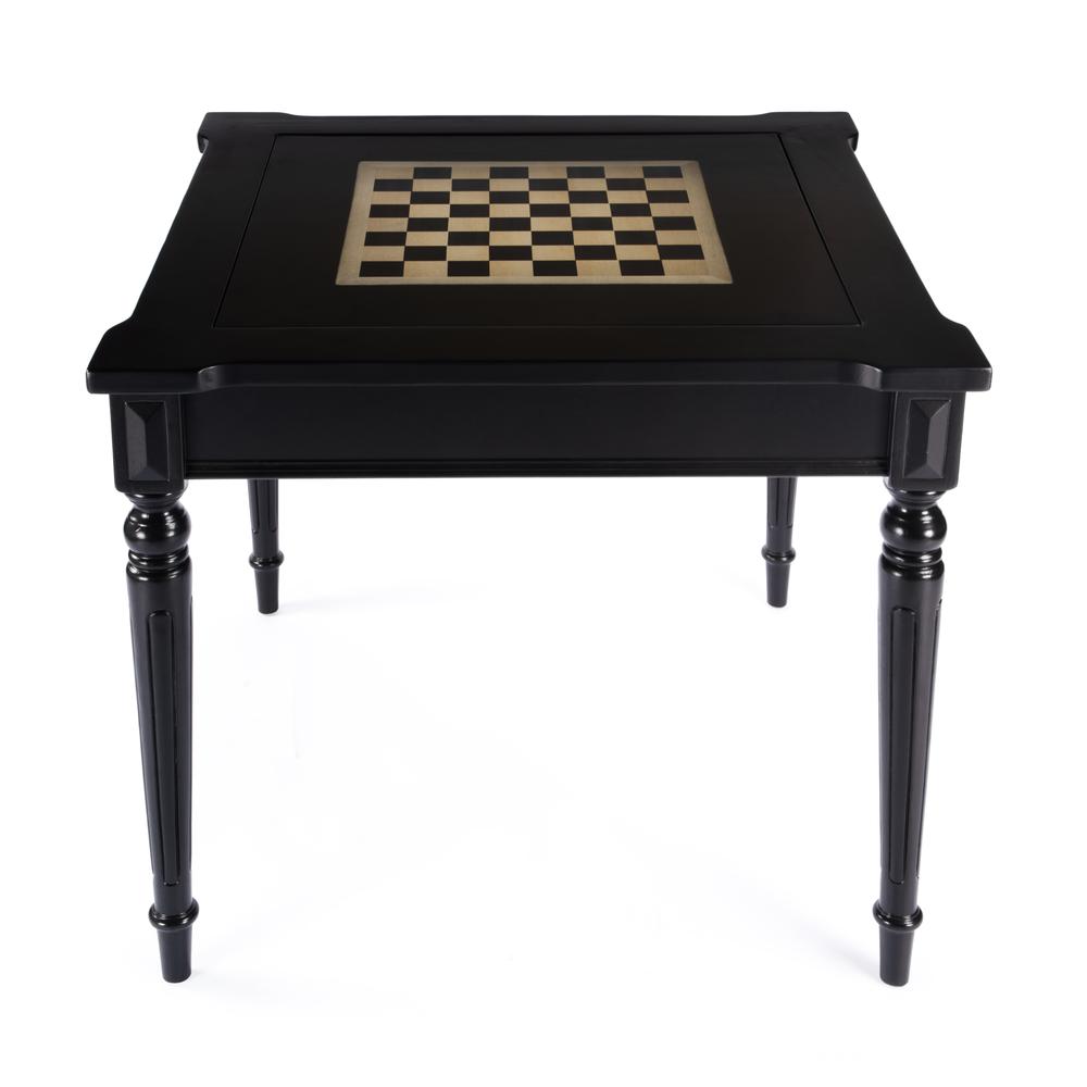 Company Vincent Multi-Game Card Table, Black. Picture 2
