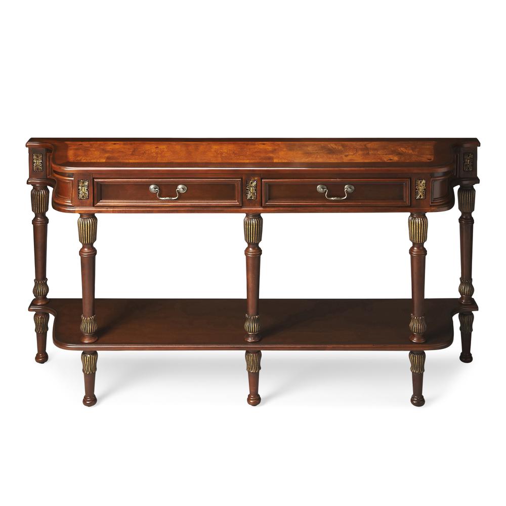 Company Merrion Console Table, Dark Brown. Picture 1
