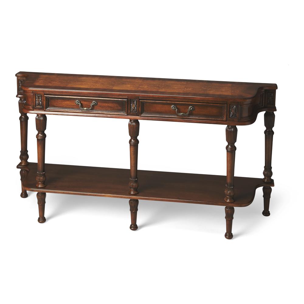 Company Merrion Console Table, Medium Brown. Picture 1