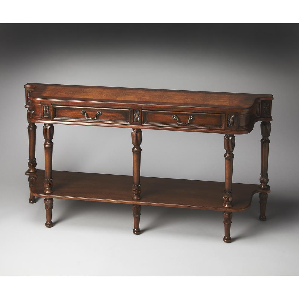 Company Merrion Console Table, Medium Brown. Picture 2