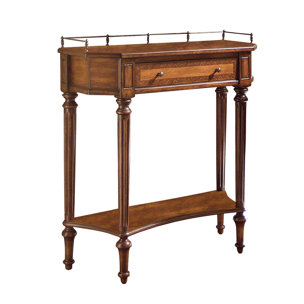 Charleston Umber Console Table, Umber. Picture 1