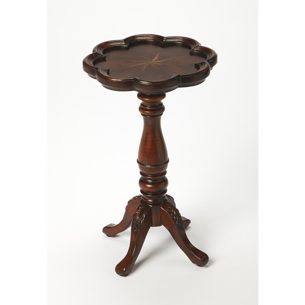 Whitman Plantation Cherry Scatter Table, Plantation Cherry. Picture 1