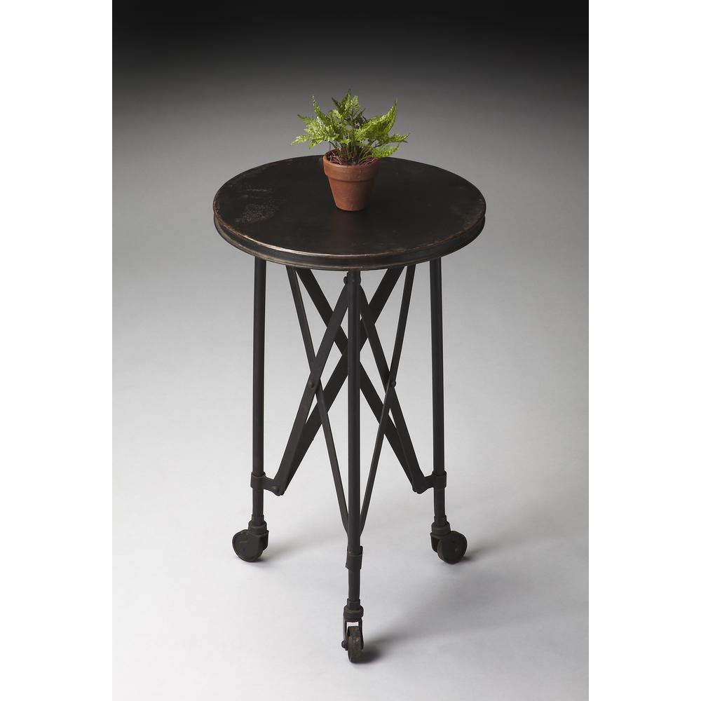 Company Costigan Flat Side Table, Black. Picture 3