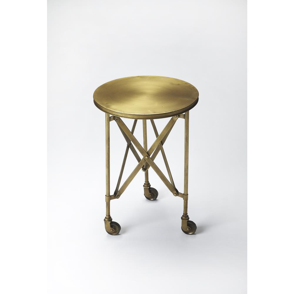 Company Costigan Antique Side Table, Gold. Picture 3