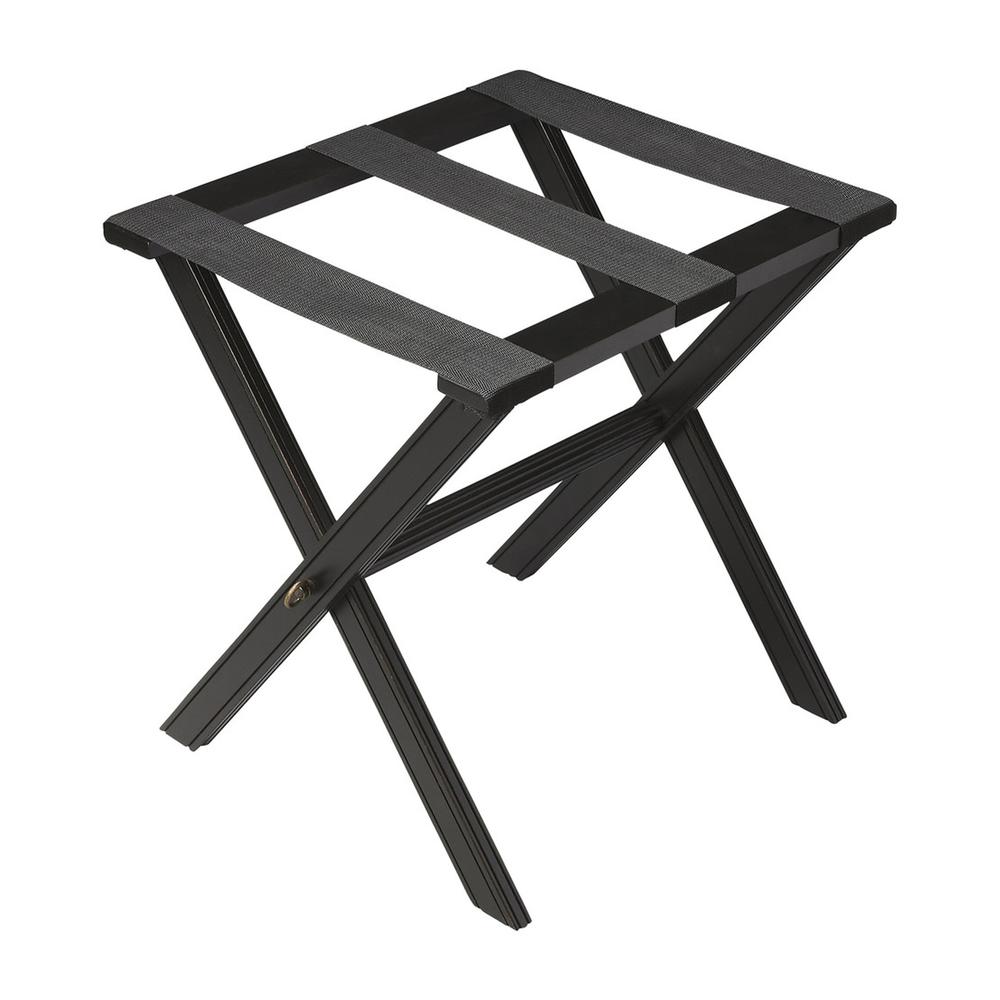 Company Anthony Luggage Rack, Black. Picture 1