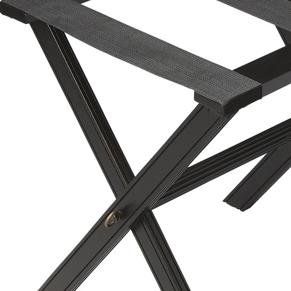 Company Anthony Luggage Rack, Black. Picture 2